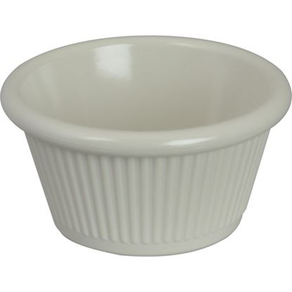 Picture of Ramekin,Ribbed , 2.5Oz,Bone, 12-Pk for AllPoints Part# 2801378