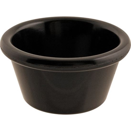 Picture of Ramekin,Smooth , 2 Oz,Black, 12-Pk for AllPoints Part# 2801380
