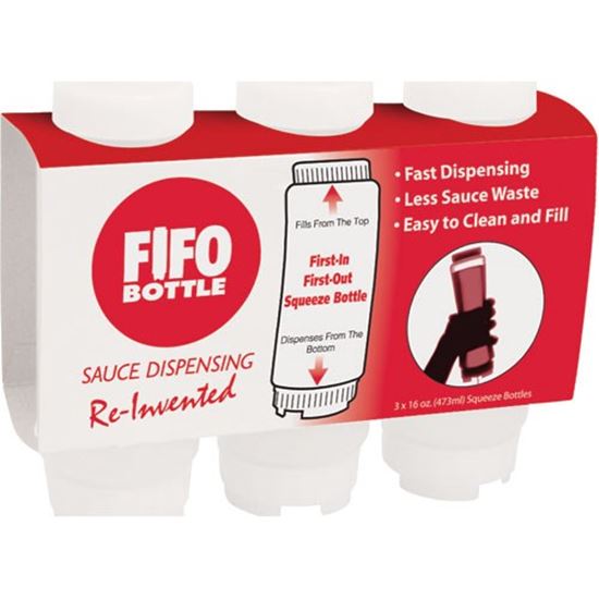 Picture of Bottle,Fifo , 16 Oz,Nsf,Std3 Pk for AllPoints Part# 2801819