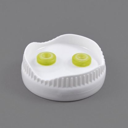 Picture of Cap, Portion Pal Pk/6 2-Valve Medium Yellow for AllPoints Part# 2801902