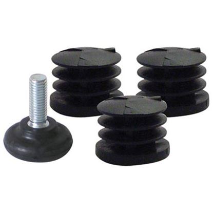 Picture of Table Foot Cap Set Set Of 3 & 1 Lvlr for AllPoints Part# 32412