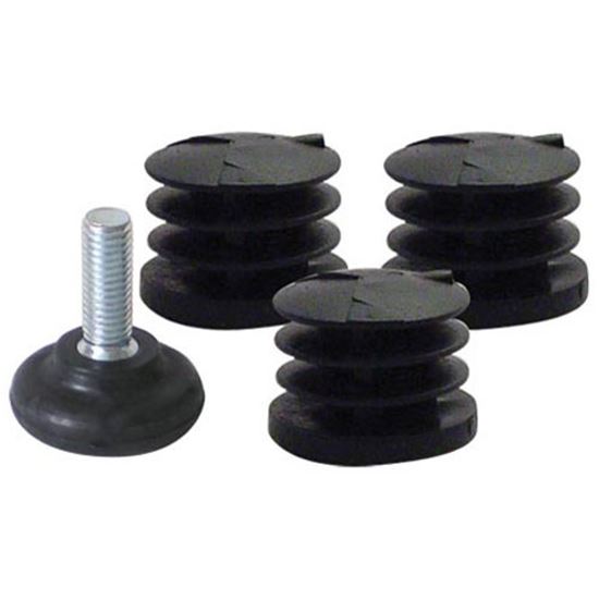 Picture of Table Foot Cap Set Set Of 3 & 1 Lvlr for AllPoints Part# 32412
