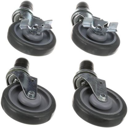 Picture of Caster Kit 5"X1 5/8""Stm  for AllPoints Part# 35797