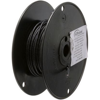Picture of Wire (50 Ft Roll) Sf2 Black for AllPoints Part# 381313
