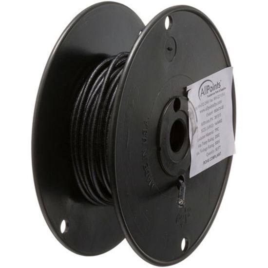 Picture of Wire (50 Ft Roll) Sf2 Black for AllPoints Part# 381313