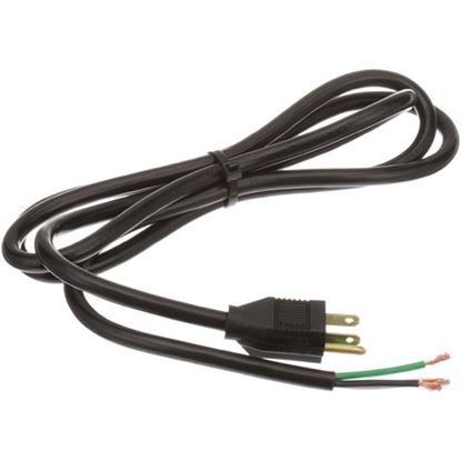 Picture of Cord - 6Ft 15A 120V 14G 3-Wire for AllPoints Part# 381547