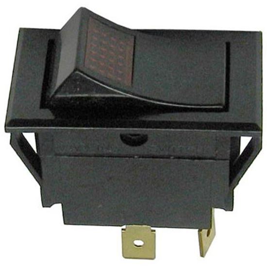 Picture of Rocker Switch Red Lighted for AllPoints Part# 421519