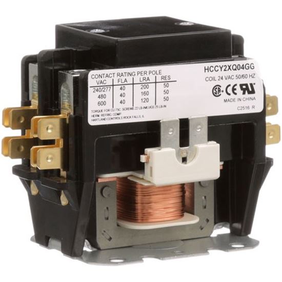 Picture of Contactor 2P 40/50A 24V for AllPoints Part# 441131