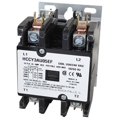 Picture of Contactor 2P 50/65A 208/240V for AllPoints Part# 441616