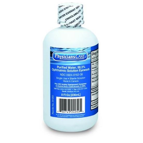Picture of Eye Wash Solution 8Oz Screw On Cap for AllPoints Part# 54197