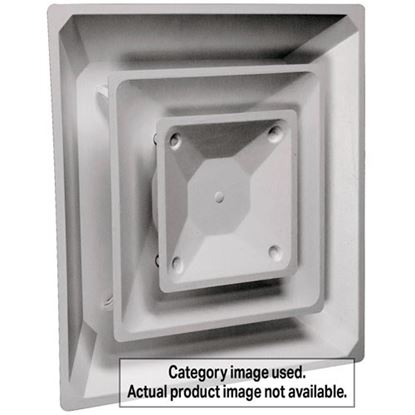 Picture of Air Diffuser, 4Way (12"Neck, Black, 24"Sq) for AllPoints Part# 5561009