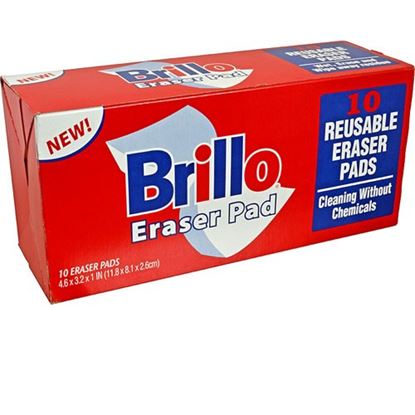 Picture of Brillo Eraser Pad 10 Per Box for AllPoints Part# 58558