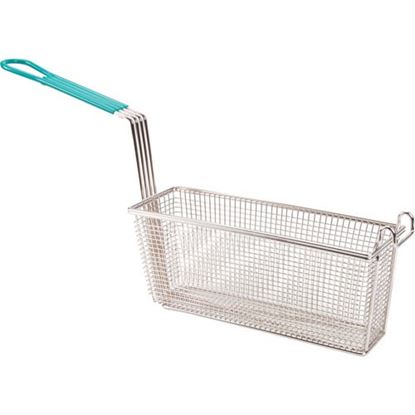 Picture of 13 1/4X4/14In Fry Basket Teal Handle for AllPoints Part# 63123