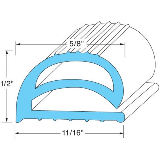 Picture of Gasket Compression 10Ft for AllPoints Part# 741190