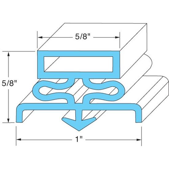 Picture of Magnetic Gasket 8Ft  for AllPoints Part# 741309