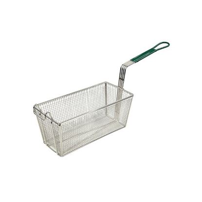 Picture of Fry Basket W/ Green Hndl 13 1/4 X 6 1/2 X 5 7/8 I for AllPoints Part# 75953