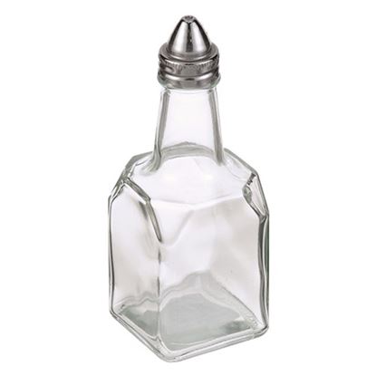 Picture of 6Oz Glass Cruette Square W/ Metal Top for AllPoints Part# 85705