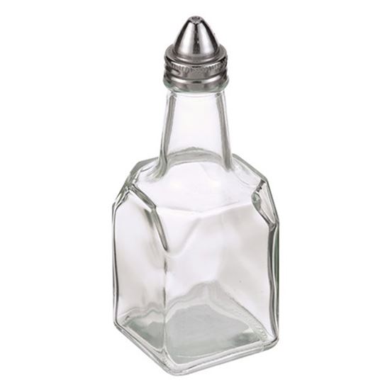 Picture of 6Oz Glass Cruette Square W/ Metal Top for AllPoints Part# 85705