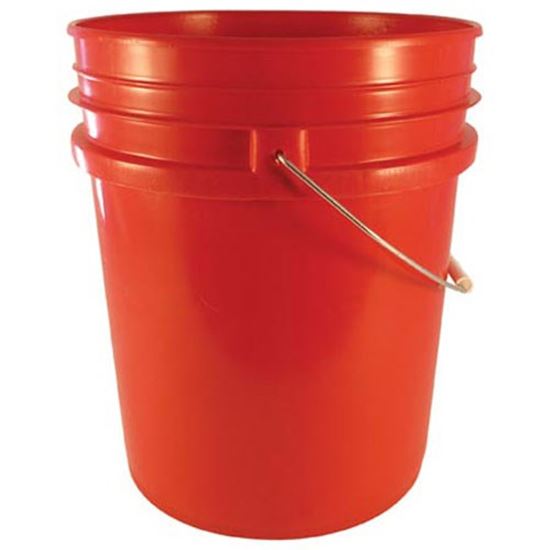 Picture of Pail 5 Gal Food Red  for AllPoints Part# 86160