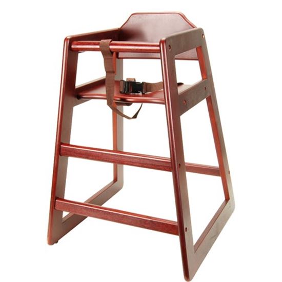 Picture of Mahogany High Chair  for AllPoints Part# 86299