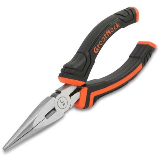 Picture of 8 In Long Nose Pliers Carbon Steel for AllPoints Part# 89099
