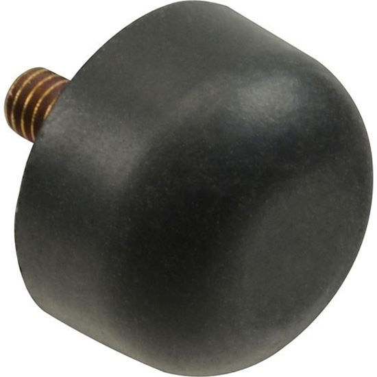 Picture of Foot, 3/4"Od, #8-32Thd , Blk Rub for AllPoints Part# NEM45977