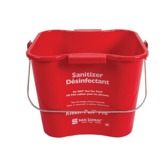 Picture of 6 Qt Red Kleen Pail Pro  for AllPoints Part# SANKPP196RD