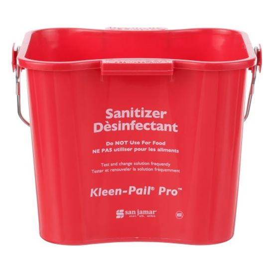 Picture of 3 Qt Red Kleen Pail Pro  for AllPoints Part# SANKPP97RD