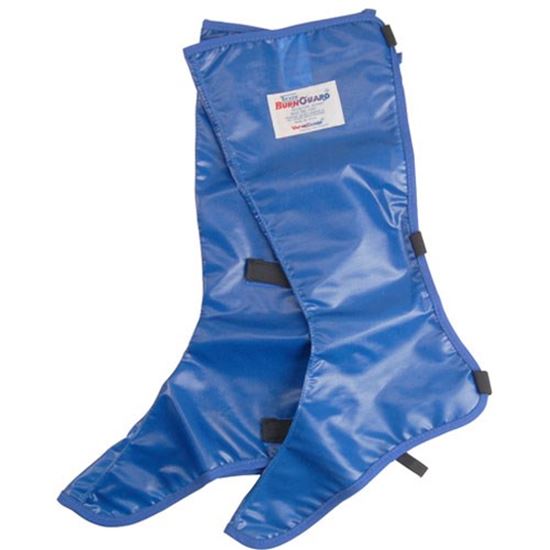 Picture of Quickklean Shinguards 18 In Blue Nylon for AllPoints Part# TUC51182