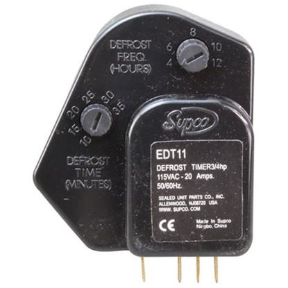 Picture of Electronic Defrost Timer , Adjustable for Continental Refrigerator Part# 4-964