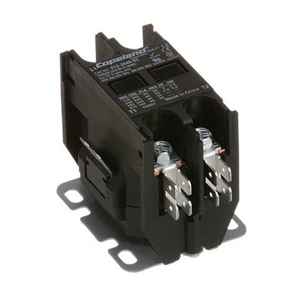 Picture of Contactor 2P 40A 208/240V for Continental Refrigerator Part# -2P40A240