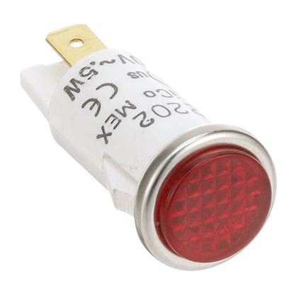 Picture of Light, Indicator (1/2",Red, Ff) for Alto-Shaam Part# ALTLI-3025