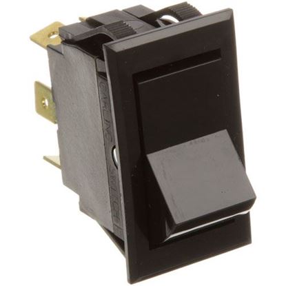 Picture of Rocker Switch 7/8 X 1-1/2 Dpdt Ctr-Off for Cres Cor Part# 808-104-01K