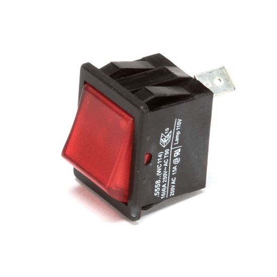 Picture of Switch 15/16 X 1-1/8 Spst for Curtis Part# WC114R