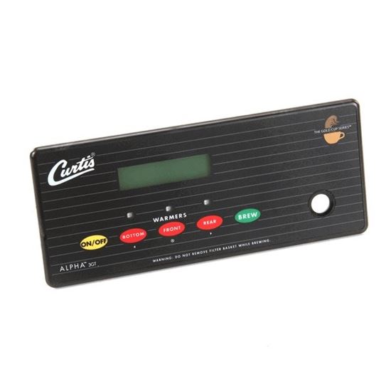 Picture of Control Board W/ Lbl Kit  Alpha-3Gt, L, R, Cur for Curtis Part# WC-37063