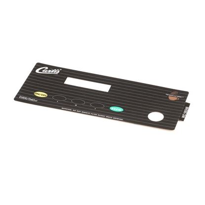 Picture of Label/Overlay, Ucm , D500Gt/H D60Gt for Curtis Part# WC-39346