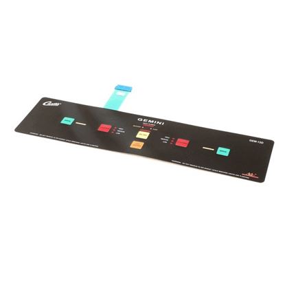 Picture of Membrane/Overlay , Ctrl Pnl, Gemini for Curtis Part# WC-39197