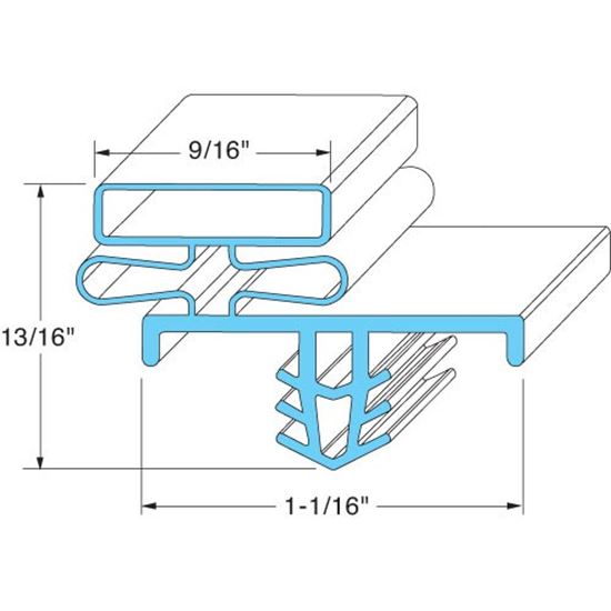 Picture of Door Gasket  for Delfield Part# -1702636