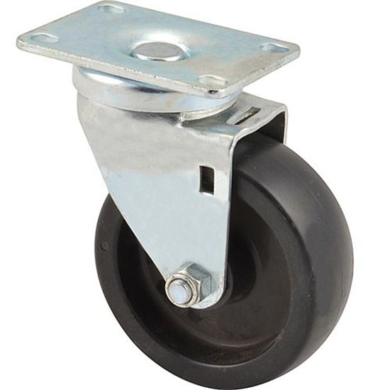 Picture of Caster, 4, Plt, Swivel, Polyolef for Delfield Part# 3234778