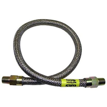Picture of Gas Connector 1/2" Mpt X 36" for Dormont Part# DOR1650B36