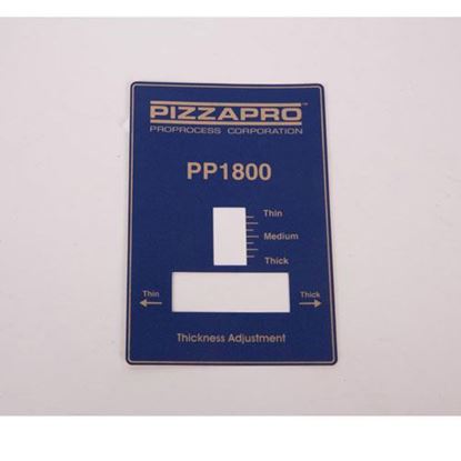 Picture of Pp180 Thickness Adj Overlay for Doughpro Part# DPROPROPP180010