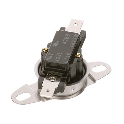 Picture of Oneshot Tstat Temp Limit 1/4" Push-On Tabs for Fetco Part# 1053-00004-00
