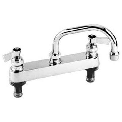 Picture of Faucet,8"Dk , Leadfree,Ss,14"Sp for Fisher Manufacturing Part# FIS3314