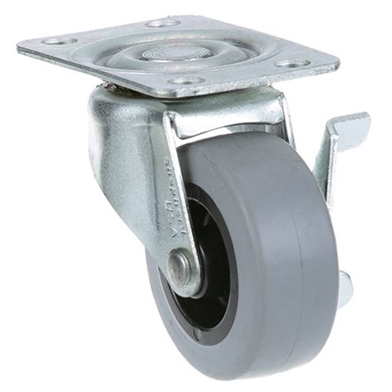 Picture of Caster,Swivel Plate , 2",W/Brk for Frymaster Part# FM810-2806
