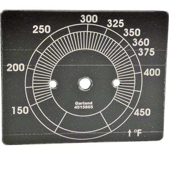 Picture of Dial Scale Deg F 450  for Garland Part# GL4515805