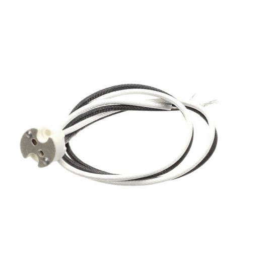 Picture of Halogen Lamp Holder  Bi-Pin G4 W/18 Leads for Hardt Part# 9013